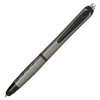 View Image 3 of 7 of Tev Stylus Twist Flashlight Pen - Metallic