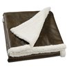View Image 3 of 3 of Sherpa Lined Rustic Ranch Throw Blanket