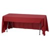 View Image 2 of 5 of Serged Open-Back Stain Resistant Table Throw - 6' - 24 hr