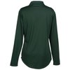 View Image 2 of 3 of Dade Textured Performance LS Polo - Ladies'