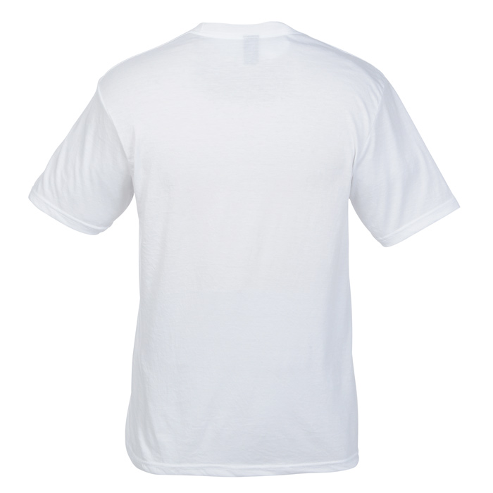 4imprint.com: Optimal Tri-Blend T-Shirt - Men's - White - Embroidered ...