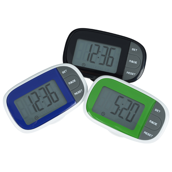 Easy See Pedometer with Clock (Item No. 133566) from only 3.49 ready
