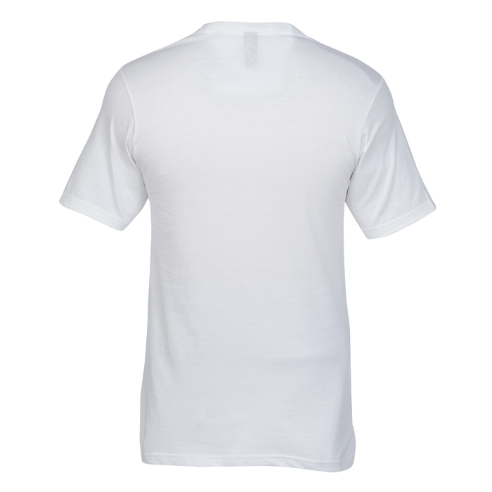 4imprint.com: Ultimate Pocket T-Shirt - Men's - White - Embroidered ...