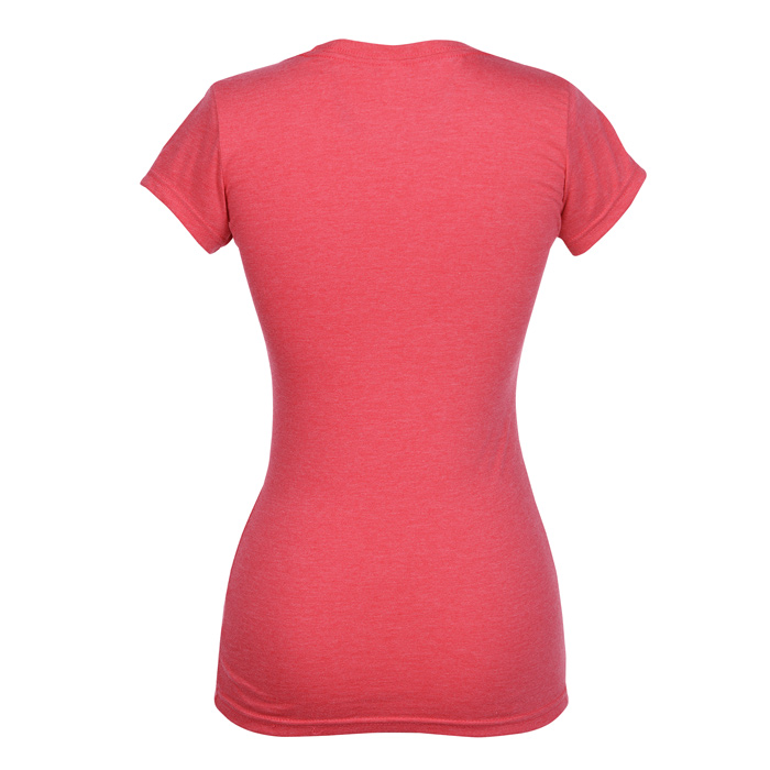 Ultimate Fitted T Shirt Ladies Colors Embroidered