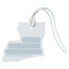 View Image 2 of 4 of Soft Vinyl Full-Color Luggage Tag - Louisiana