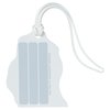 View Image 2 of 4 of Soft Vinyl Full-Color Luggage Tag - Lower Michigan