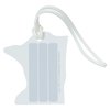 View Image 2 of 4 of Soft Vinyl Full-Color Luggage Tag - Minnesota