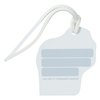View Image 4 of 4 of Soft Vinyl Full-Color Luggage Tag - Wisconsin