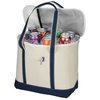 View Image 2 of 3 of Large Cotton Canvas Kooler Bag - 13" x 17"