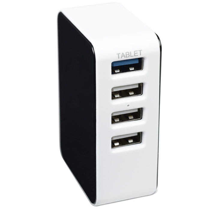 Foldable compact design 4 usb ports chargerCharger