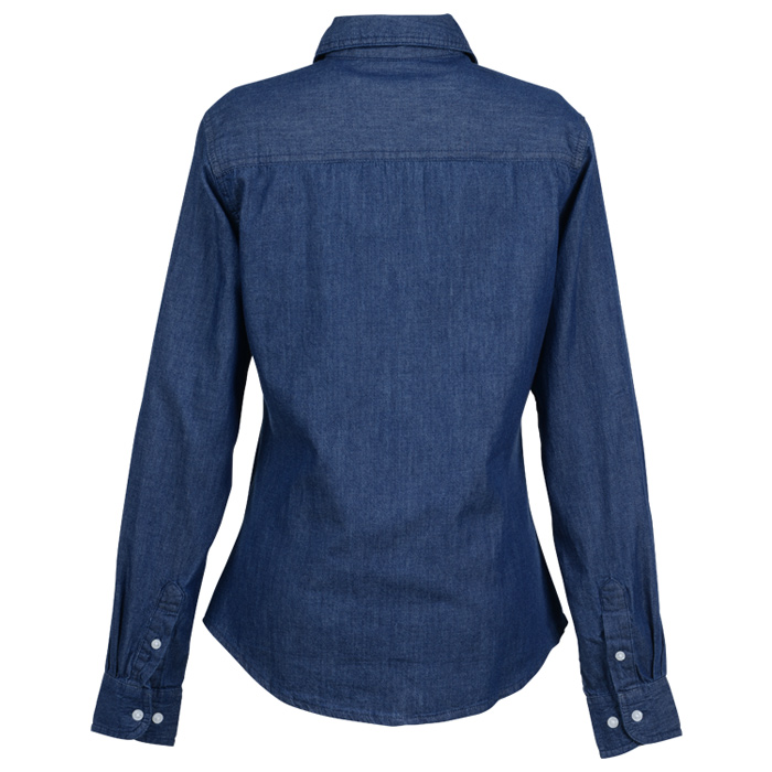 4imprint.com: Hudson Denim Shirt - Ladies' 134783-L