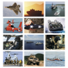 View Image 2 of 2 of American Armed Forces Wall Calendar - Stapled