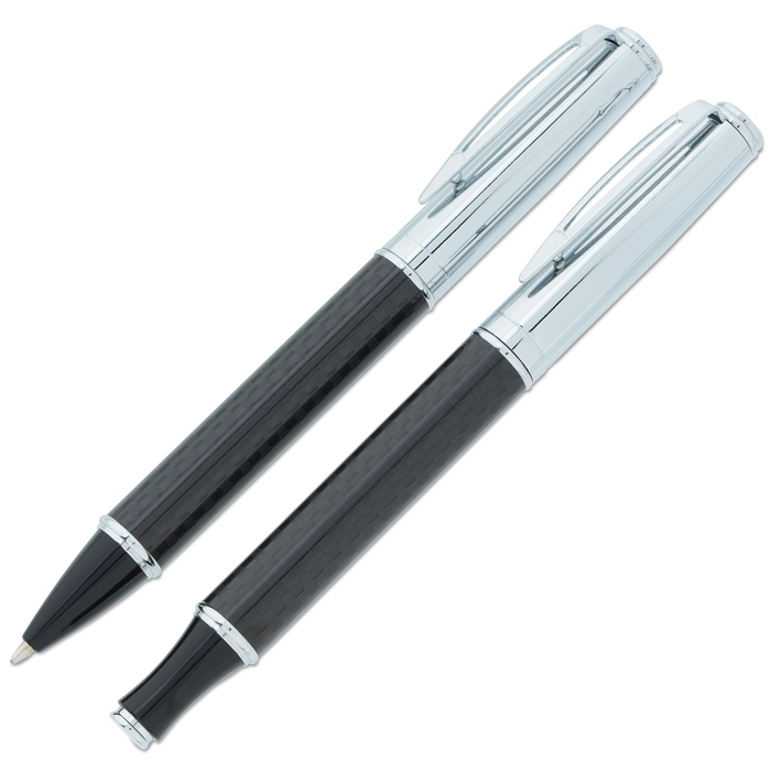 Sutton Twist Metal Pen & Rollerball Pen Set 136212SET