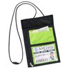 View Image 5 of 5 of Identity Nylon Neck Wallet - 24 hr