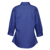 View Image 2 of 3 of Performance Twill 3/4 Sleeve Shirt - Ladies'