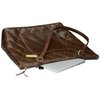 View Image 3 of 3 of Cutter & Buck Bainbridge Quilted Leather Tote - 24 hr