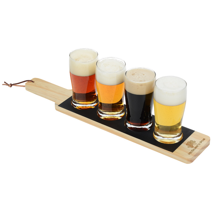 4imprint Com Bullware Beer Flight Set 136973 Imprinted With Your Logo Bullware Beer Flight Set Image 2 Of 4 Loading Zoom