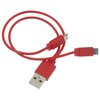 View Image 2 of 4 of 2-in-1 Charging Cable in Case