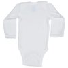 View Image 2 of 2 of Rabbit Skins Infant Long Sleeve Onesie - White