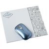 View Image 2 of 2 of Color-In Paper Mouse Pad - Floral