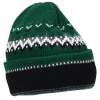 View Image 2 of 4 of Chevron Heavyweight Beanie with Cuff