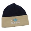 View Image 2 of 2 of Contrast Cuff Knit Beanie