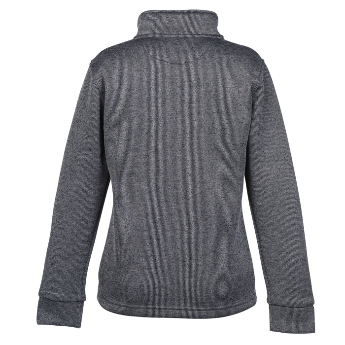 4imprint.com: Heavy Knit Technical Sweater Fleece Jacket - Ladies' 138243-L