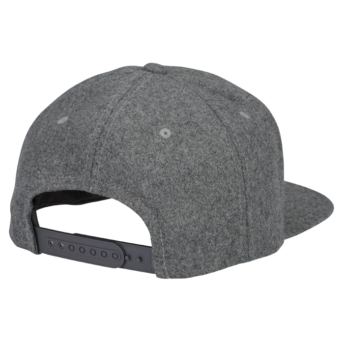 4imprint Com Yupoong Melton Wool Snapback Cap