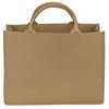 View Image 2 of 2 of Washable Kraft Paper Fabric Tote - 12" x 16"