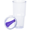 View Image 3 of 4 of Clearly Acrylic Travel Tumbler - 24 oz.