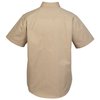 View Image 2 of 3 of Foundation Teflon Treated Short Sleeve Cotton Shirt - Men's