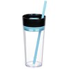 View Image 2 of 5 of Aurora Tumbler with Straw - 16 oz.