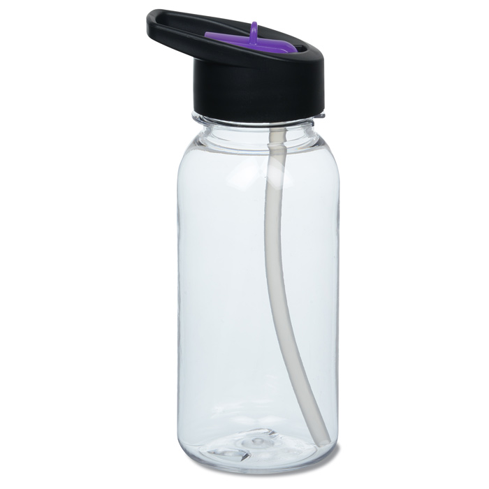 Clear Impact Cadet Bottle with TwoTone Flip Straw Lid