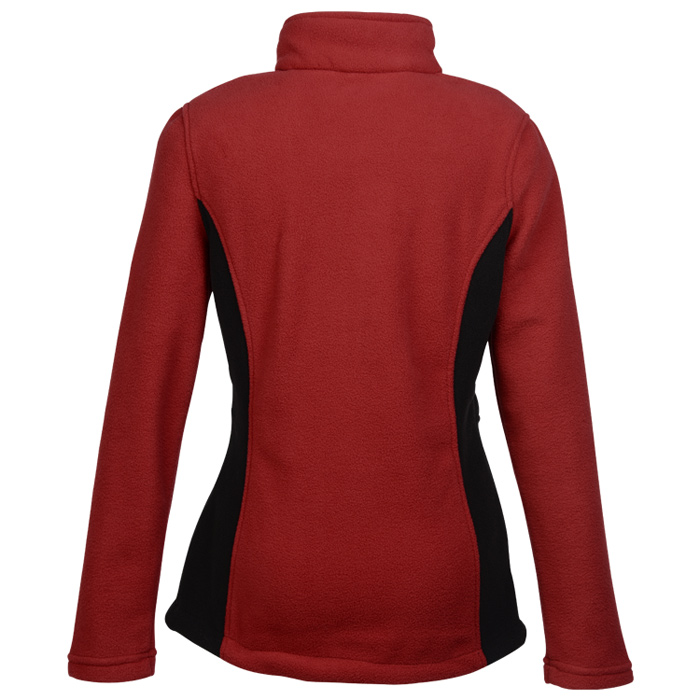 4imprint.com: Colorblock Fleece Jacket - Ladies' 141035-L