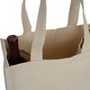 View Image 2 of 2 of Wine and Grocery 14 oz. Cotton Tote
