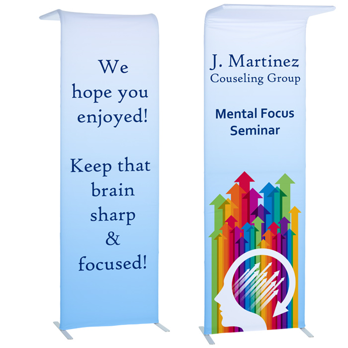 4imprint Com Eurofit Cascade Banner Display 142457