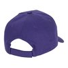 View Image 2 of 2 of UltraClub Classic Cut Cotton Twill 5 Panel Cap - Youth