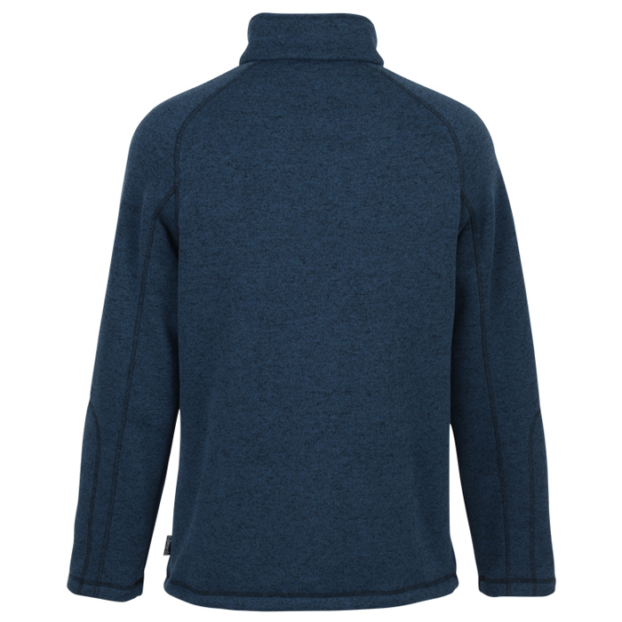 4imprint.com: Sweater Knit Fleece Jacket - Men's - 24 hr 144323-M-24HR