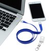 View Image 3 of 5 of Duo Charging Cable Lanyard - 24 hr