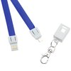 View Image 5 of 5 of Duo Charging Cable Lanyard - 24 hr
