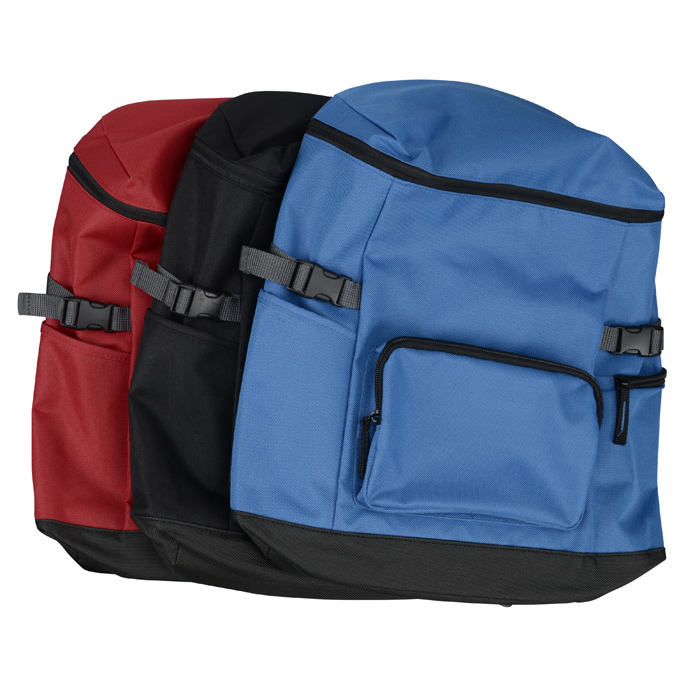 open backpack