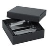 View Image 3 of 4 of Crystal Paperweight Phone Stand - Square