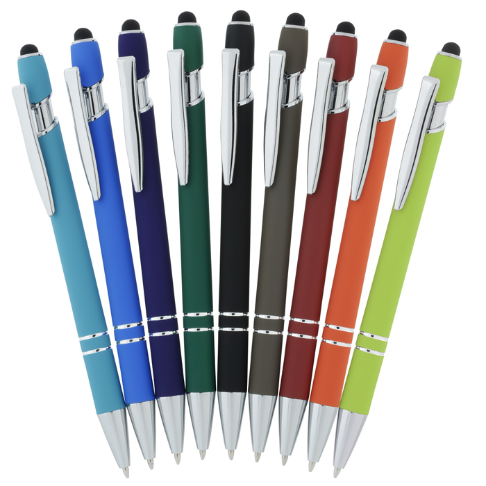 6081 Dad Soft Touch Stylus Metal Pen pack 