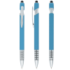 View Image 2 of 4 of Incline Ringer Soft Touch Stylus Metal Pen