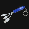 View Image 6 of 6 of Route Light-Up Logo Duo Charging Cable - 24 hr