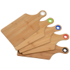 View Image 2 of 2 of Bamboo Cutting Board with Silicone Ring
