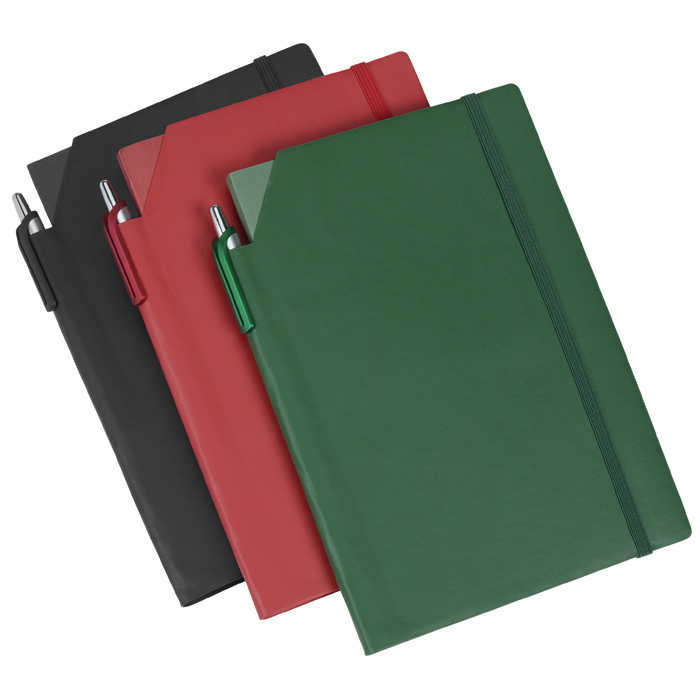4imprint.com: Savona Notebook with Stylus Pen 146351
