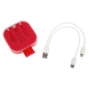 View Image 8 of 9 of Novi Duo Charging Cable with Phone Stand Case - 24 hr