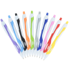 View Image 4 of 4 of Sport Soft Touch Gel Pen - White - 24 hr