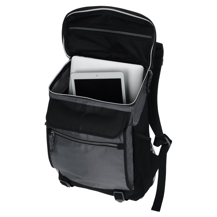 carrying laptop in backpack